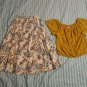 Antonio Milani Skirt (with free top)